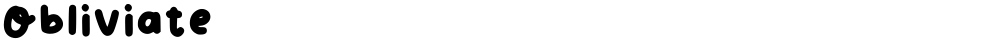 Obliviate