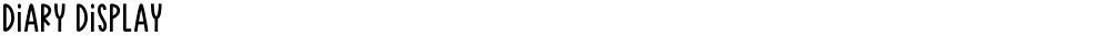 Diary Display