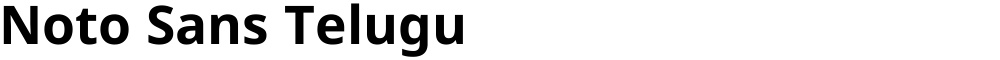 Noto Sans Telugu