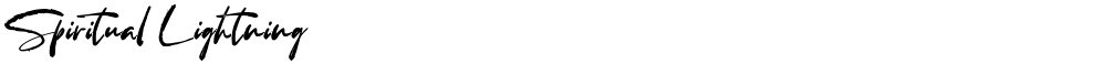 Spiritual Lightning