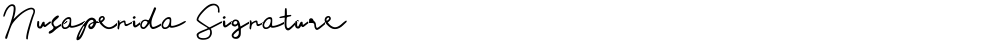 Nusapenida Signature