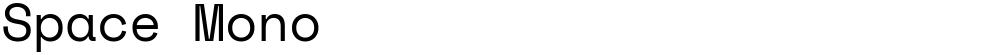 Space Mono