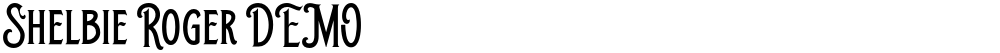 Shelbie Roger DEMO