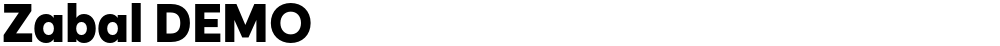 Zabal DEMO