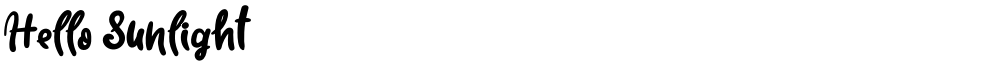 Hello Sunlight