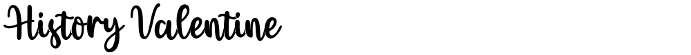 History Valentine