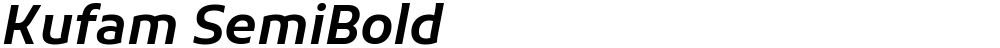 Kufam SemiBold