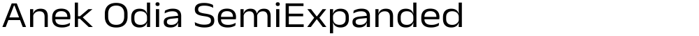 Anek Odia SemiExpanded