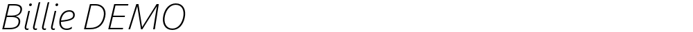 Billie DEMO