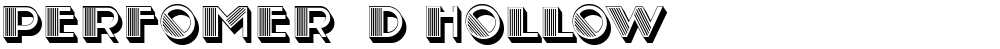 Perfomer 3D Hollow