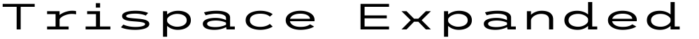 Trispace Expanded