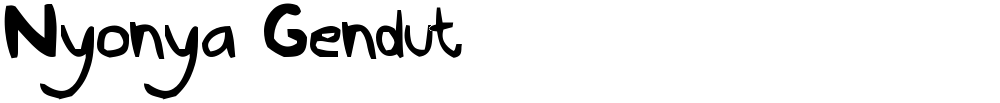 Nyonya Gendut