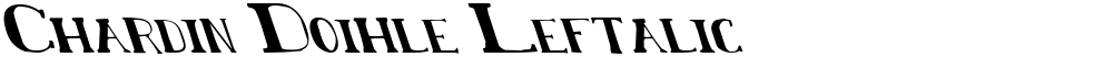 Chardin Doihle Leftalic