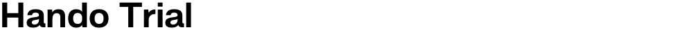 Hando Trial