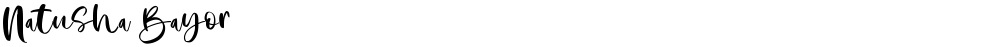 Natusha Bayor
