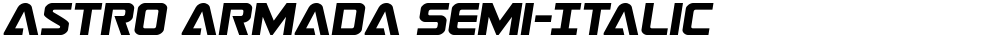 Astro Armada Semi-Italic