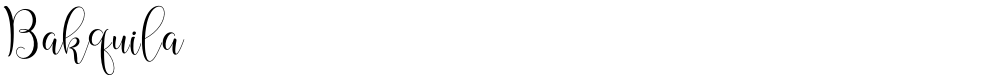 Bakquila
