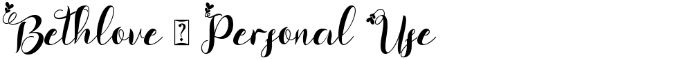 Bethlove - Personal Use