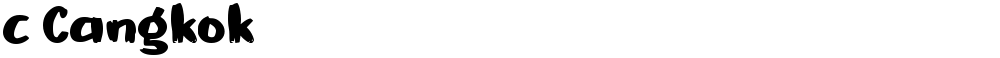 c Cangkok
