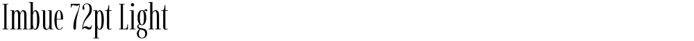 Imbue 72pt Light
