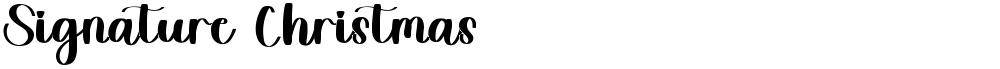 Signature Christmas