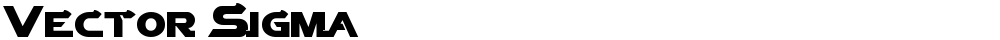 Vector Sigma