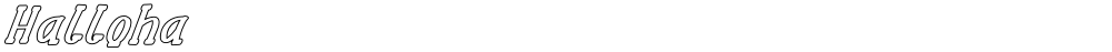 Halloha