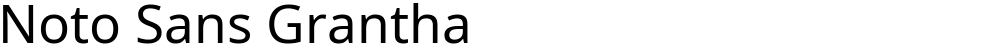 Noto Sans Grantha