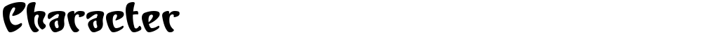 Character