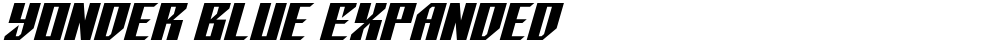 Yonder Blue Expanded
