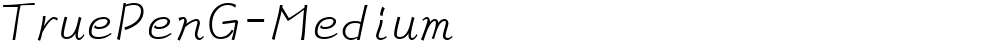 TruePenG-Medium