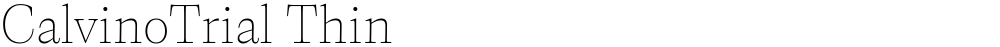 CalvinoTrial Thin