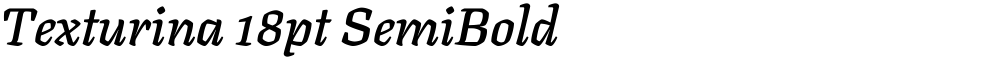 Texturina 18pt SemiBold