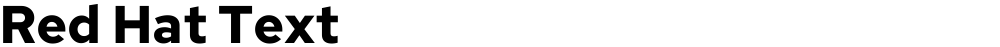 Red Hat Text