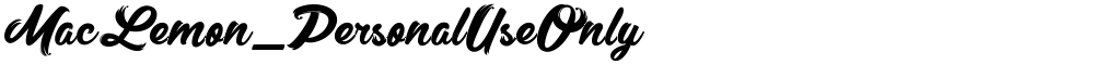 MacLemon_PersonalUseOnly