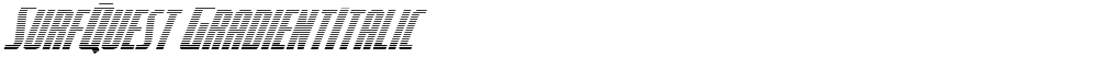 SurfQuest GradientItalic
