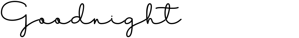 Goodnight