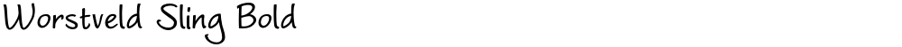 Worstveld Sling Bold