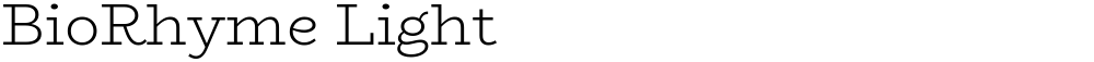 BioRhyme Light