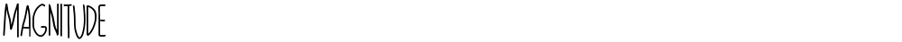 MAGNITUDE