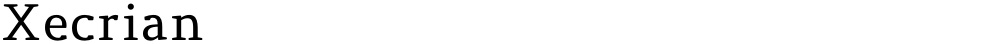 Xecrian