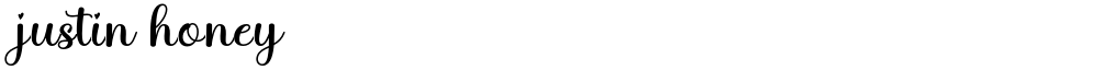 justin honey