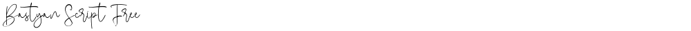 Bastyan Script Free