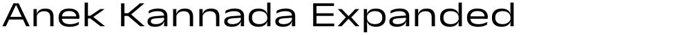 Anek Kannada Expanded