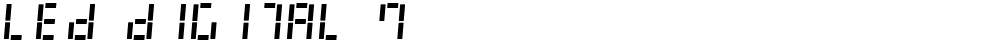 LED Digital 7