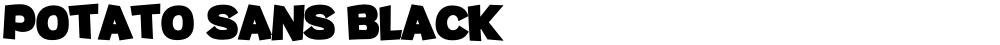 Potato sans Black