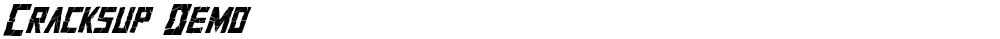 Cracksup Demo