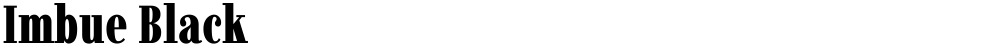 Imbue Black