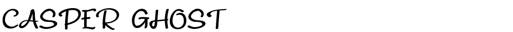 CASPER GHOST