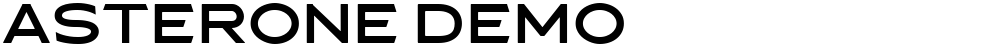 Asterone DEMO